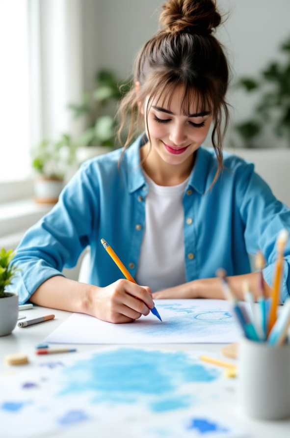 마음 건강을 위한 창의적인 활동하기