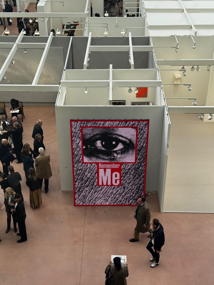 VIP guests attending Art Basel Paris opening inside the Grand Palais⁠
