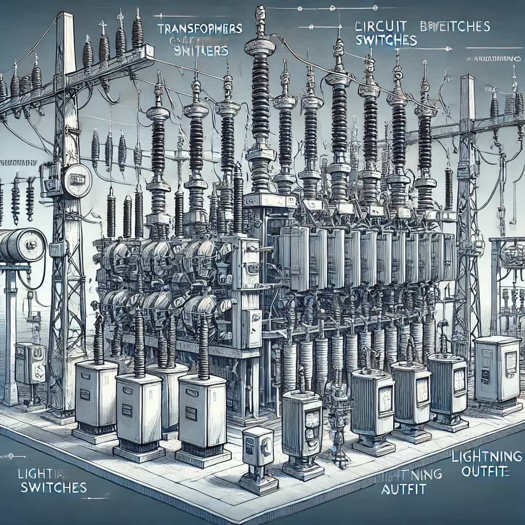 변전소의 역할과 주요 구성 요소 완벽 정리