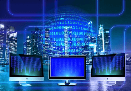 크롬 새창 광고 팝업 광고 차단하고 있는 PC사진