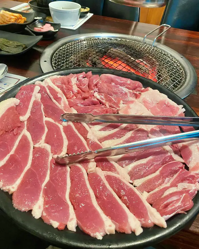 토요일은 밥이좋아 토밥좋아 강원 평창 생 오리 숯불 구이 백반 정식 맛집