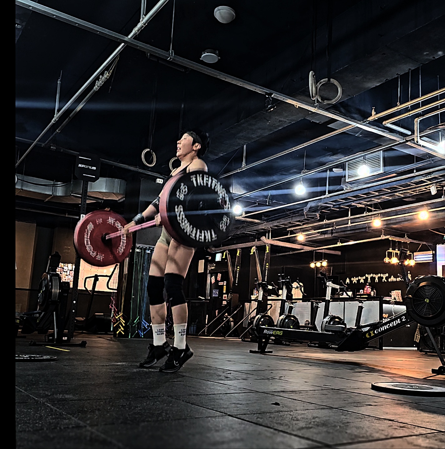 중년의 크로스핏