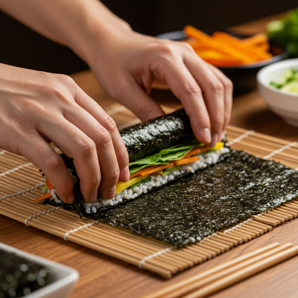 김밥 만드는 과정 황금 레시피