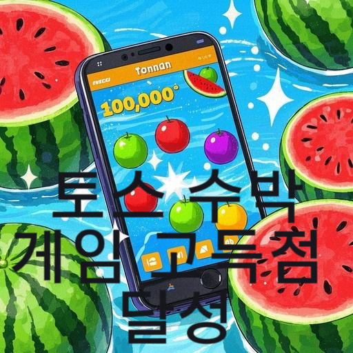 토스 수박 게임 고득점 달성