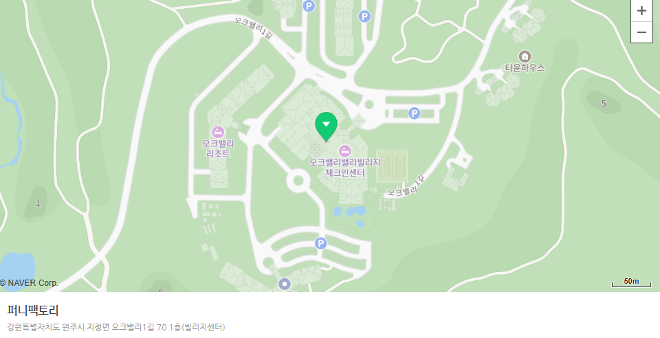 원주 퍼니팩토리 위치