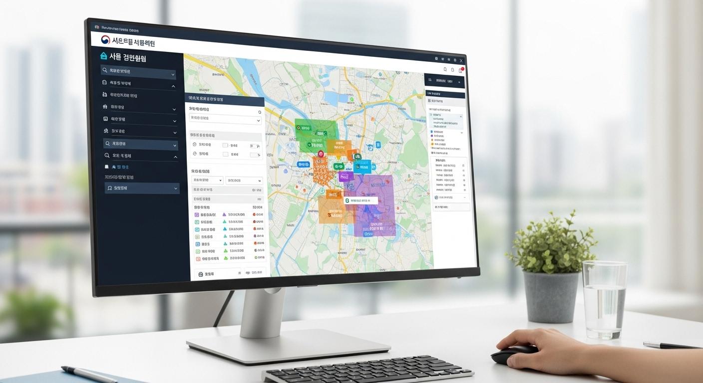 서울 부동산정보조회 시스템