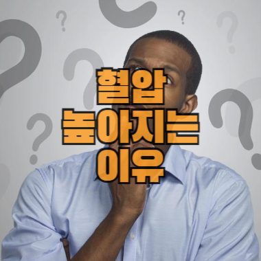 혈압 높아지는 이유