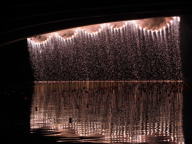 부산 불꽃 축제 사진