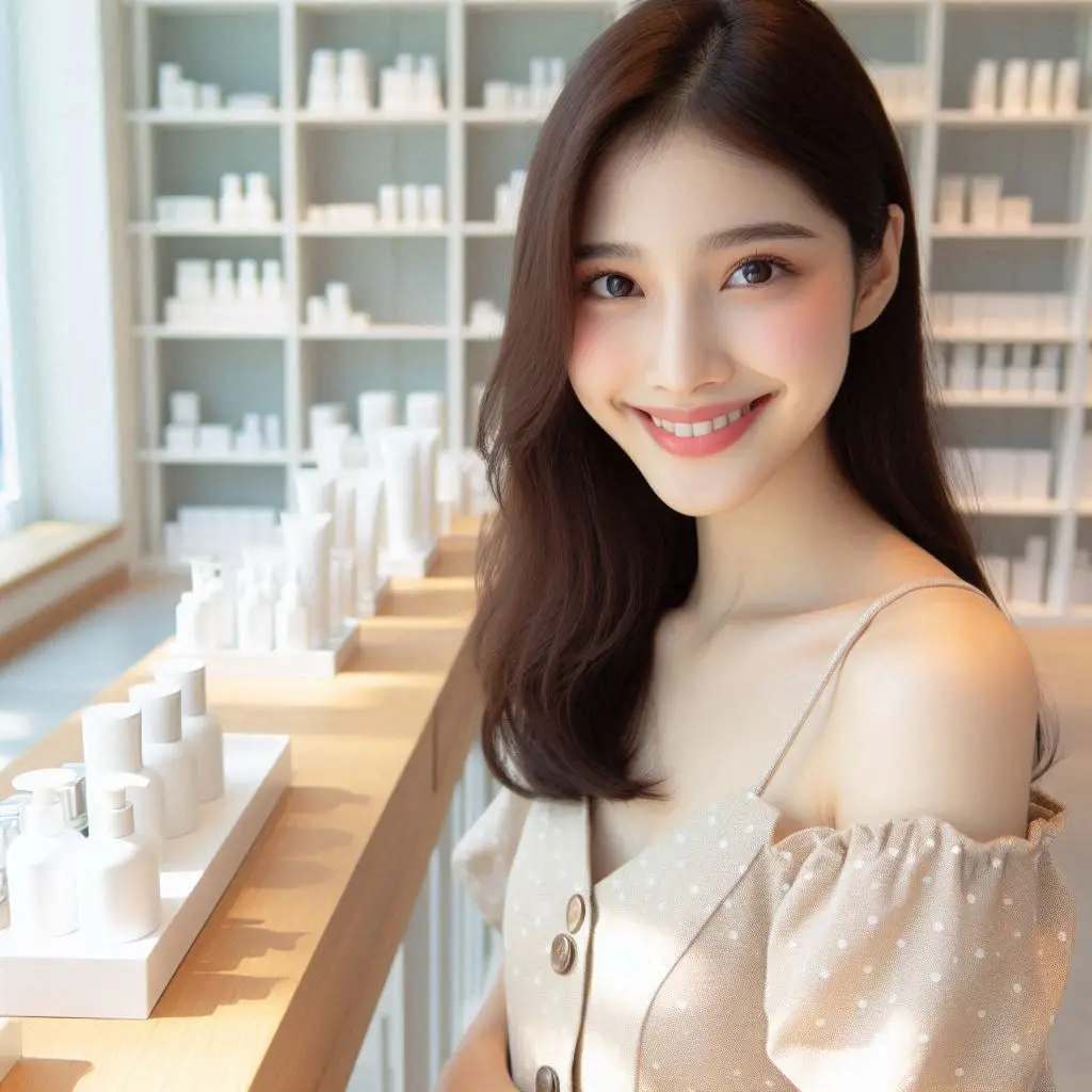 피부,체형관리 샵 배경