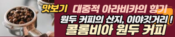 콜롬비아 원두