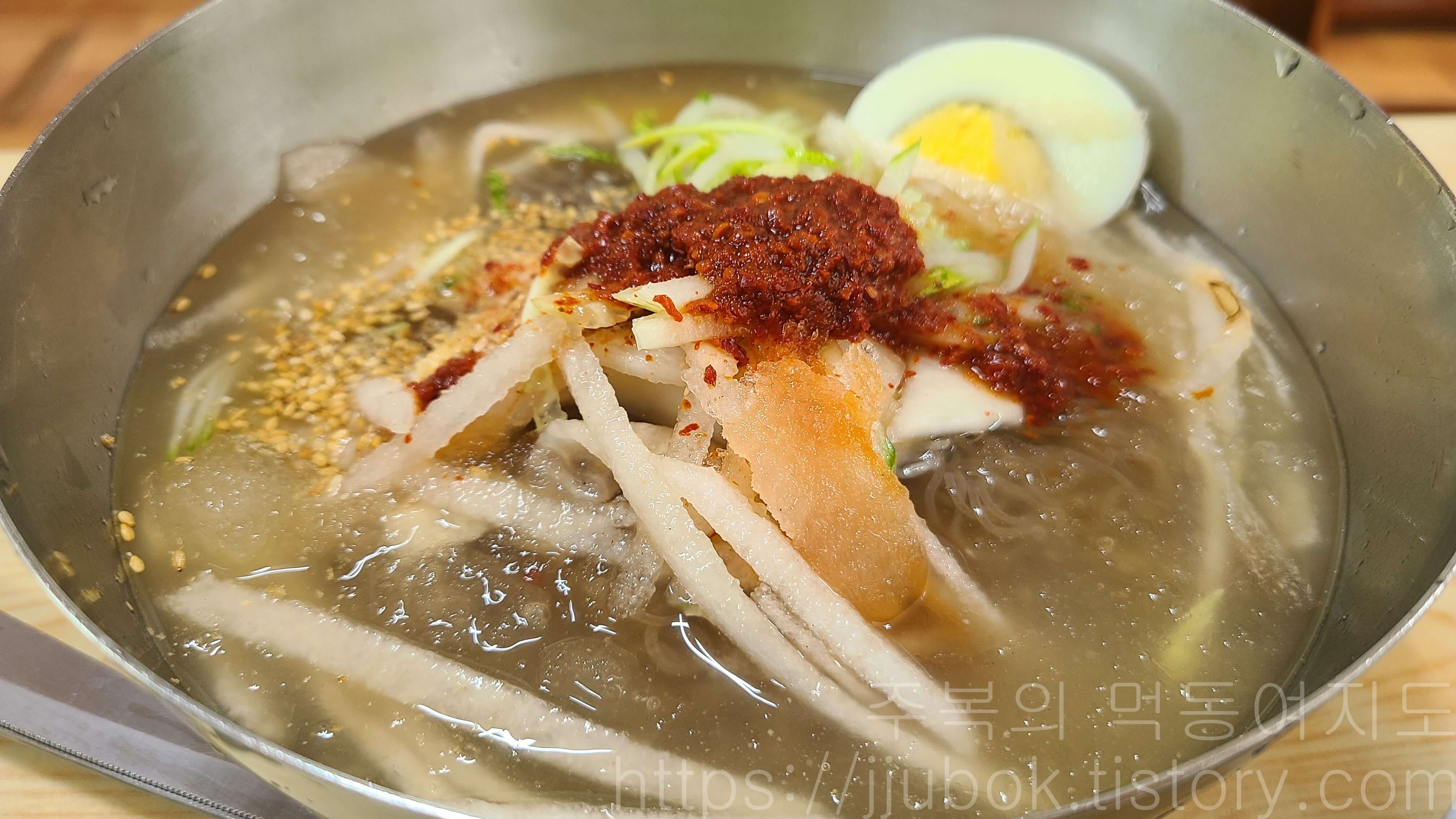 찬가락냉면-물냉면-2