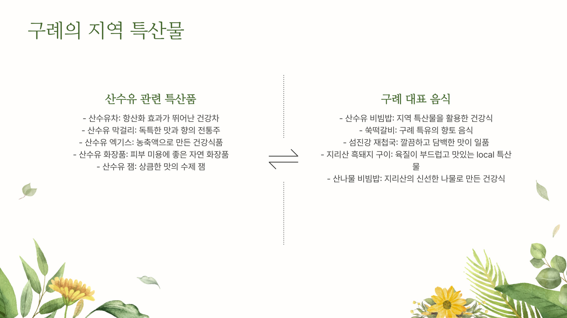 구례 가볼만한 곳 TOP 5 산수유꽃축제
