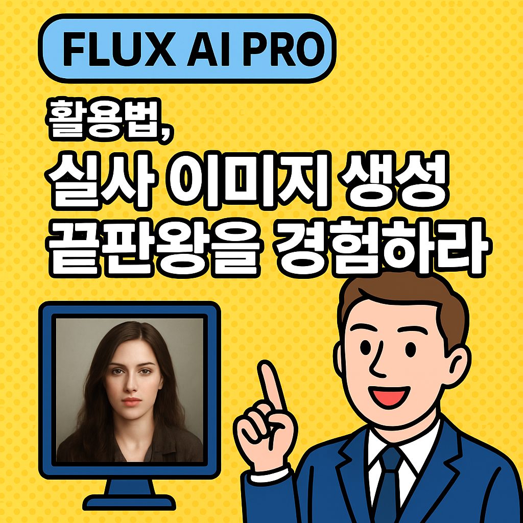 Flux AI Pro 활용법 정리, 프롬프트 작성법 공개