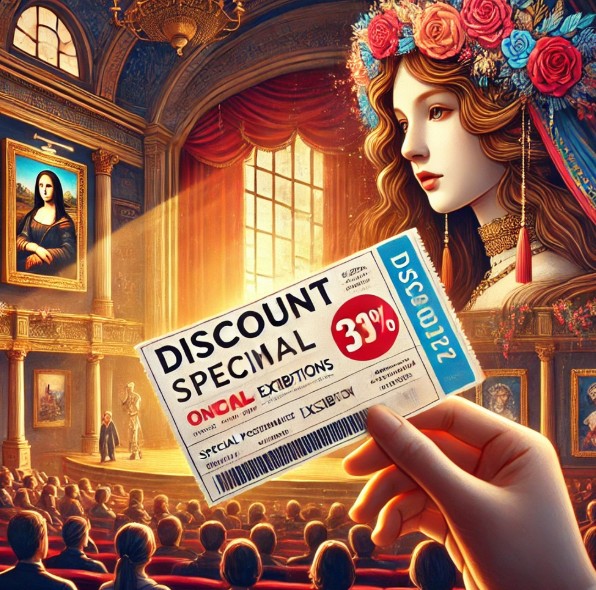 기획공연 및 전시 관람료 할인 이미지