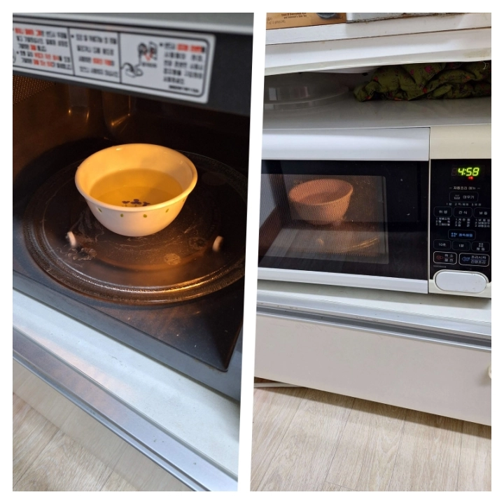 전자레인지-식초로-청소하는-사진