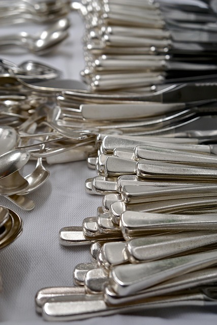 쇠 숟가락 젓가락 세척