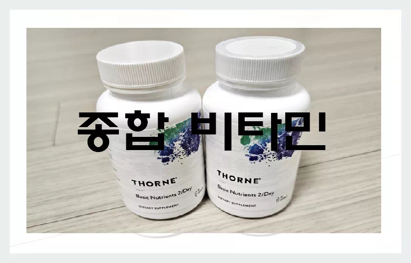 종합비타민
