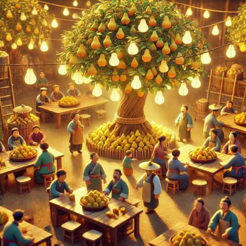 나무와 소녀에게 전하는 감사