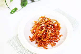 진미 오징어채 고추장 볶음요리 밑반찬 레시피_5