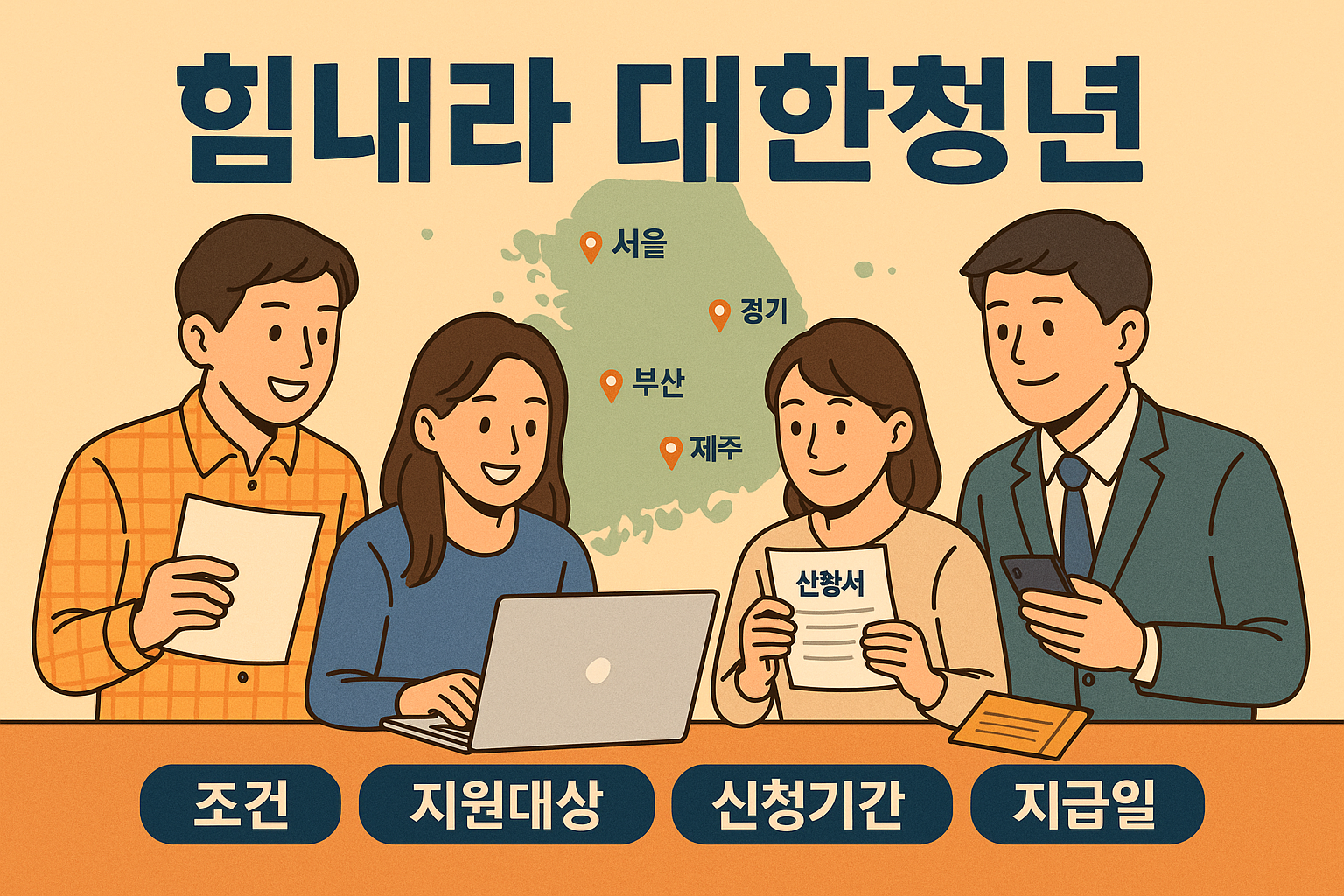 청년지원금 지원 안내