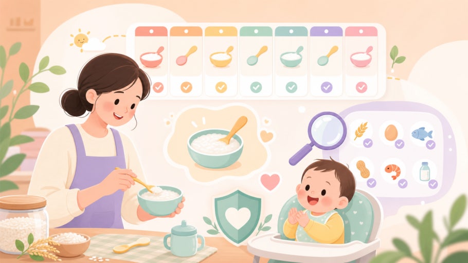 미음부터 시작한 첫 이유식