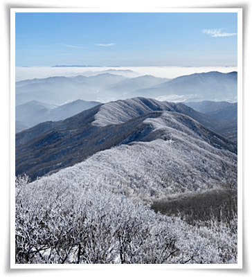 치악산 설경