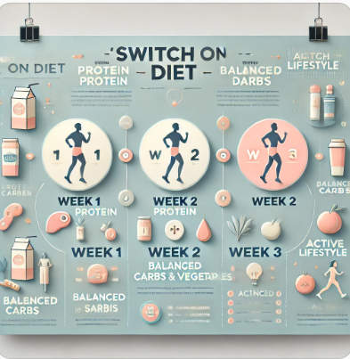 스위치온 다이어트 3주 가이드
