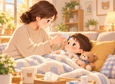 아기 A형 독감 잠복기와 전염 기간, 어린이집 같은 반 확진 시 등원 기준