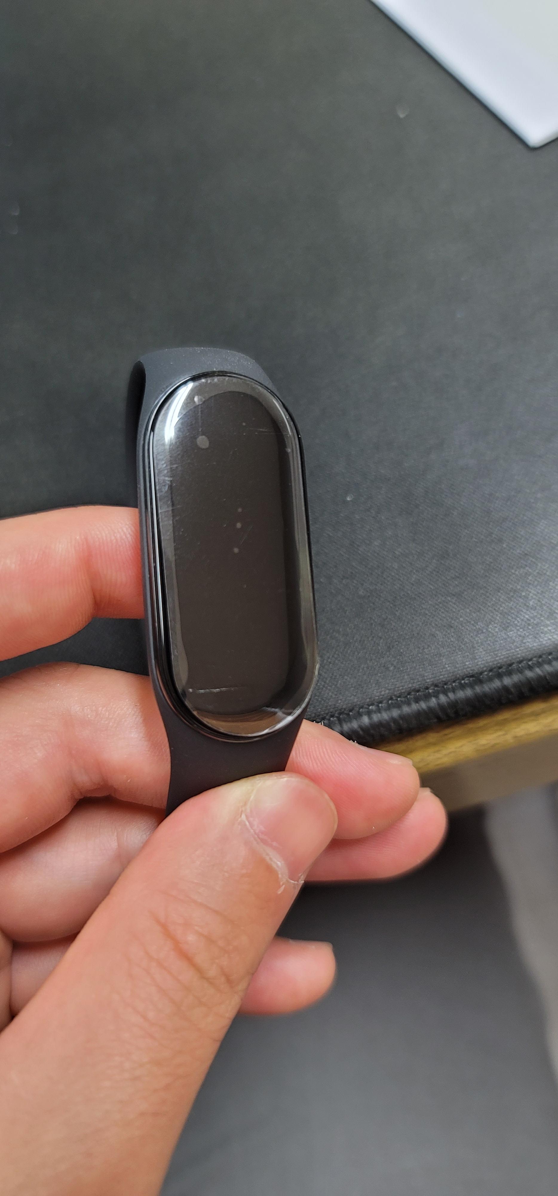 힐링실드 1차 필름 제거 후