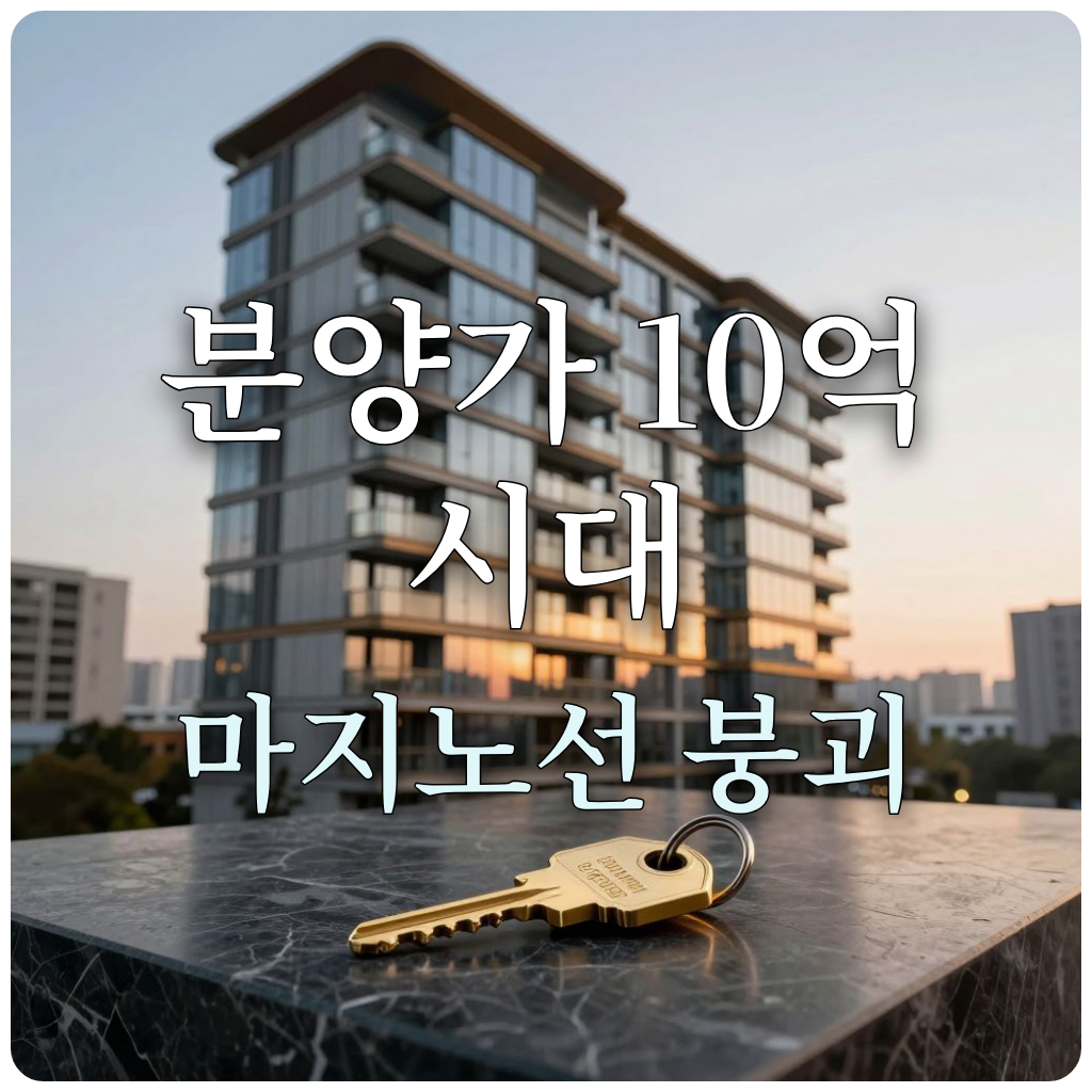 급등하는 신축 아파트 분양가와 가치를 상징하는 이미지