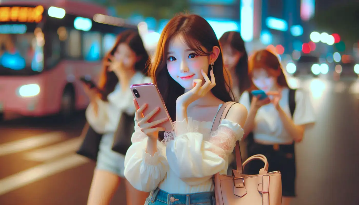 사진-번역-어플-추천으로-사용하는-여성의-모습