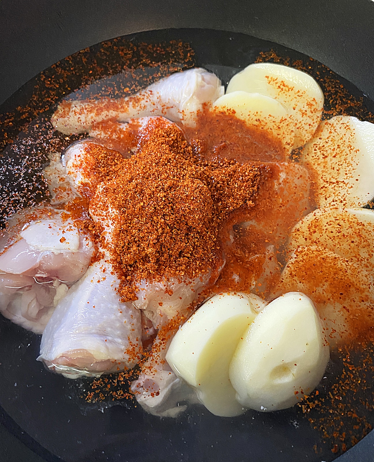 닭볶음탕 1단계 준비 1