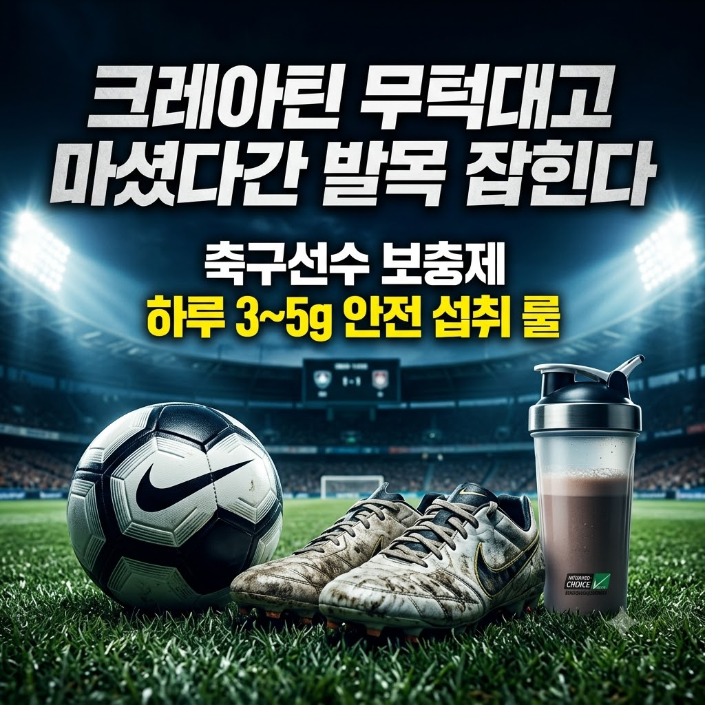 대학 축구선수 보충제 식단, 무턱대고 마시다간 간 수치부터 터진다