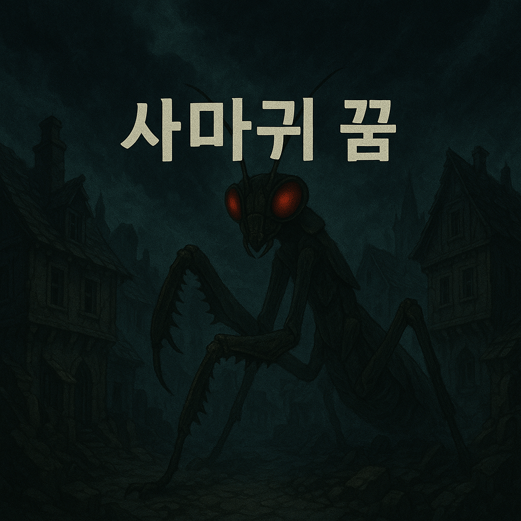사마귀 꿈 해몽