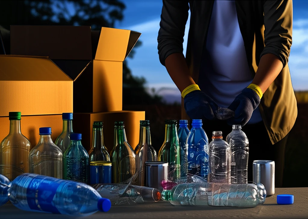 일반부터 대형까지, 온수동 쓰레기 배..