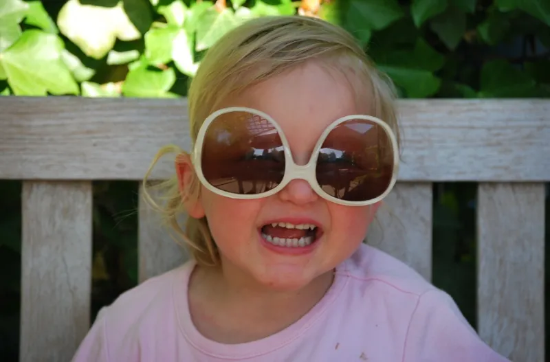 자외선이 강할땐 아이들도 선글라스 - 3