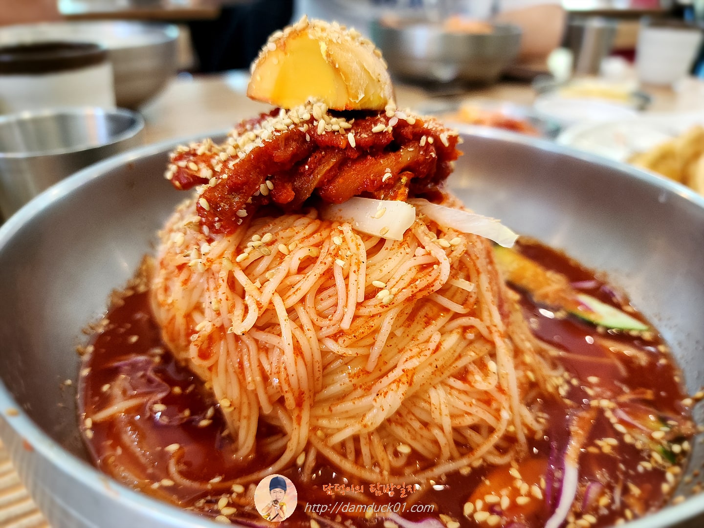 황태비빔국수