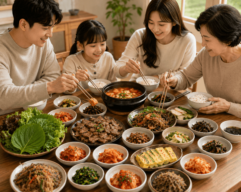 한국 식사 문화