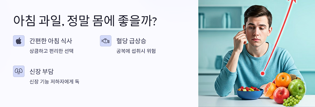 아침 과일, 정말 몸에 좋을까?