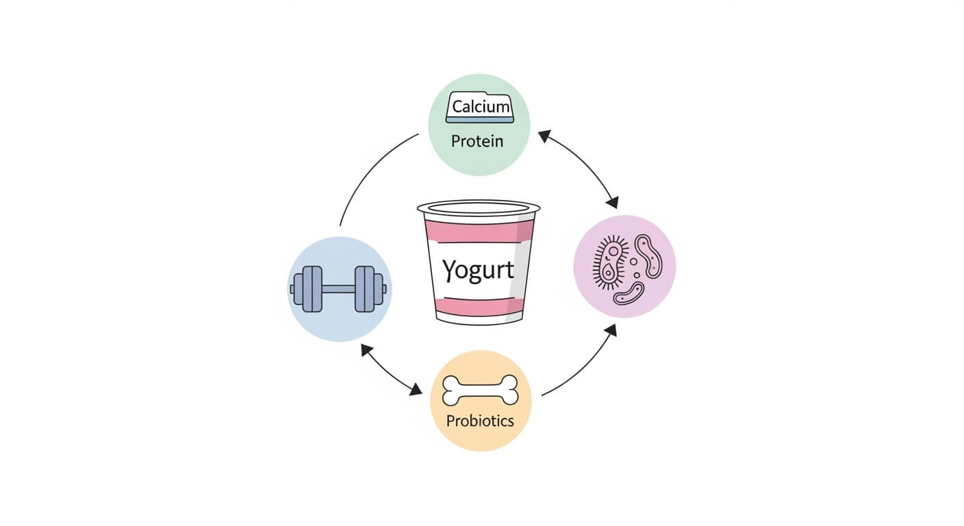 요거트 영양성분 분석 (단백질, 칼슘, 유산균)