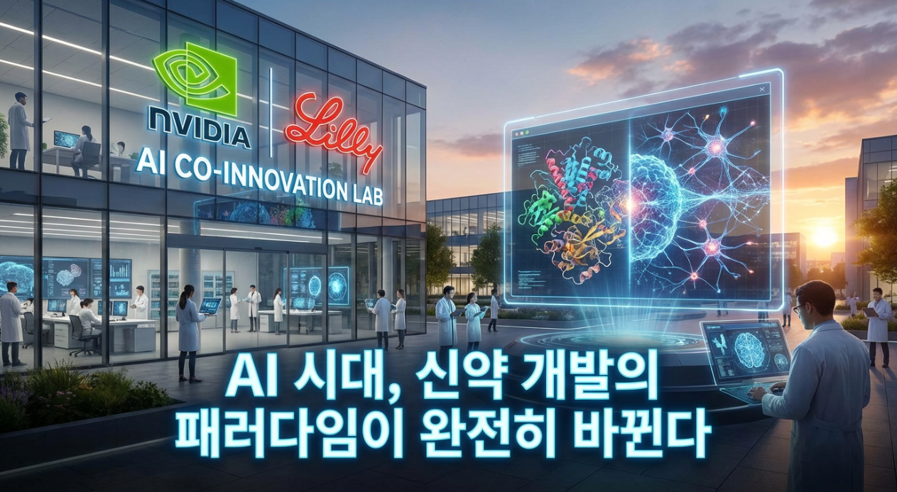 엔비디아 일라이릴리 이미지