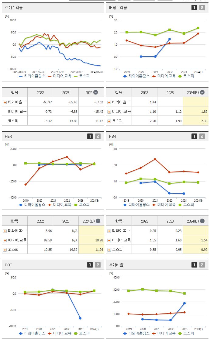 티와이홀딩스_섹터분석