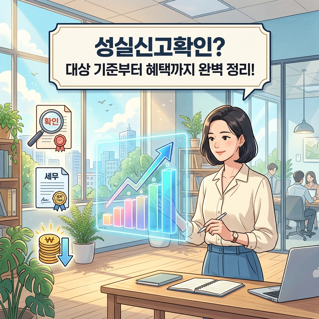 종합소득세 성실신고확인 대상 기준 및 6월 30일 신고 기한 혜택 총정리