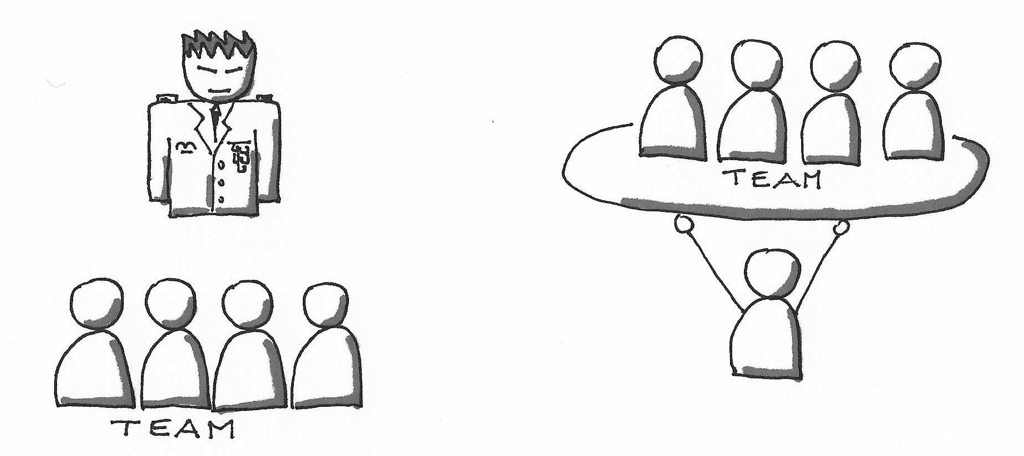 서번트 리더십과 전통적인 리더십의 차이점