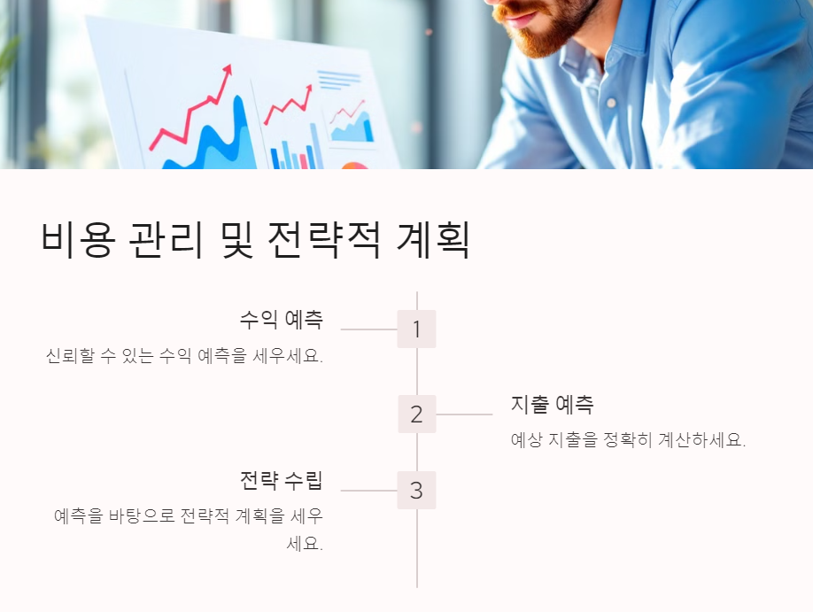 비용 관리 및 전략적 계획