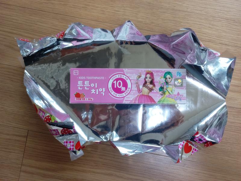 시크릿쥬쥬 튼튼이 치약