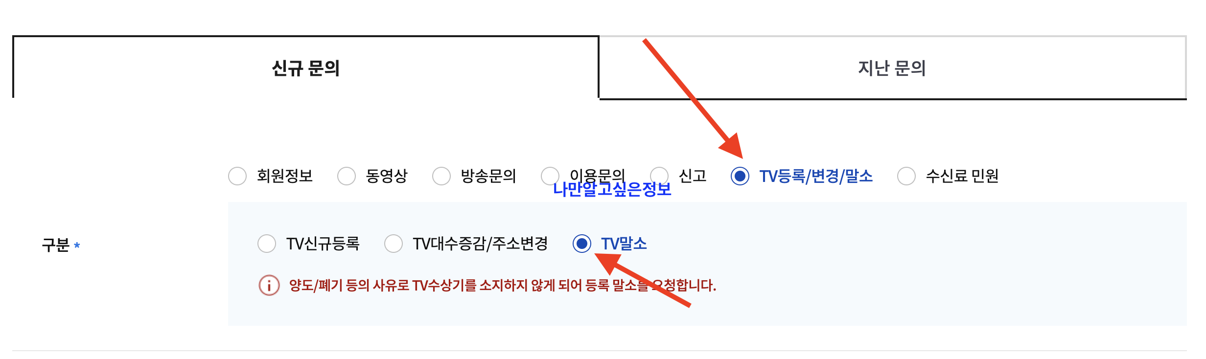 tv수신료 해지
