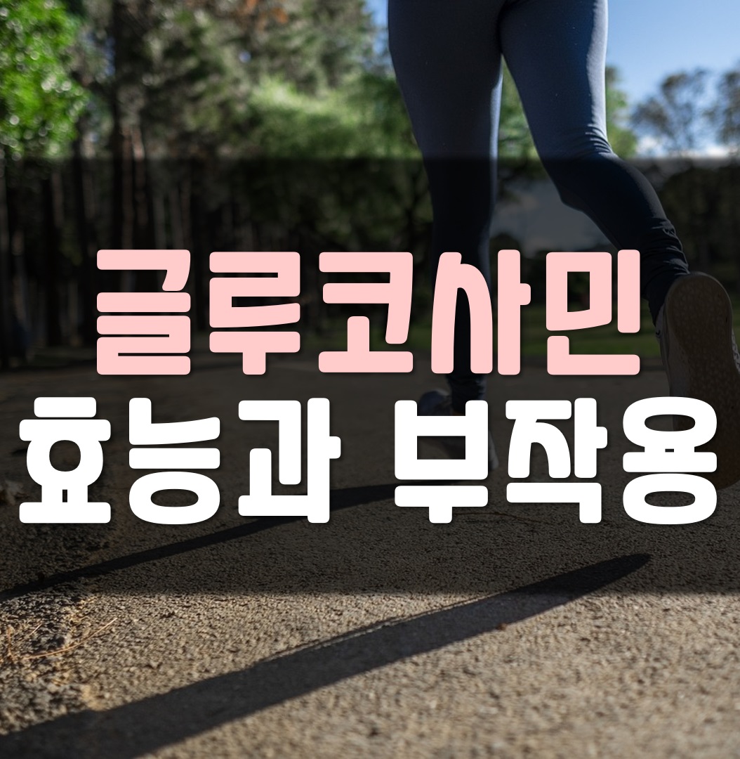 글루코사민-효능-부작용