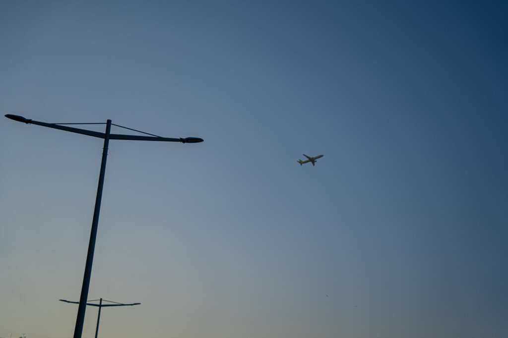 제주 탑동공원 비행기