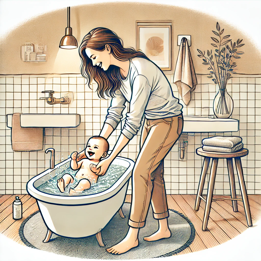 아기목욕 방법과 효과 알아보기